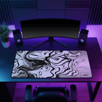 SLYDR Mousepad – Liquid Color: Arctic White