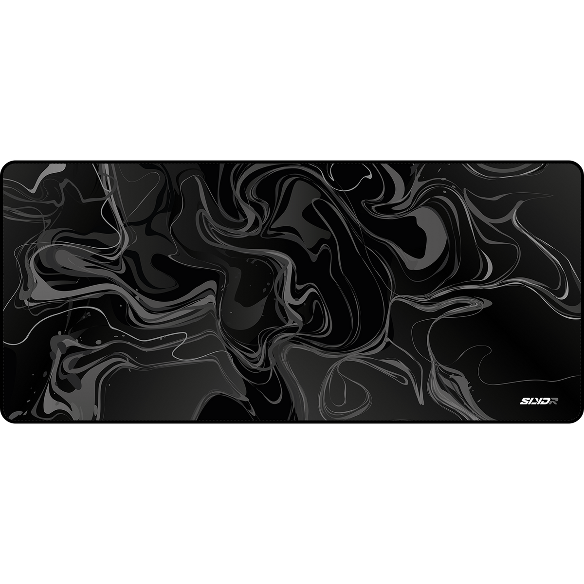 SLYDR Mousepad – Liquid Color: Storm Black