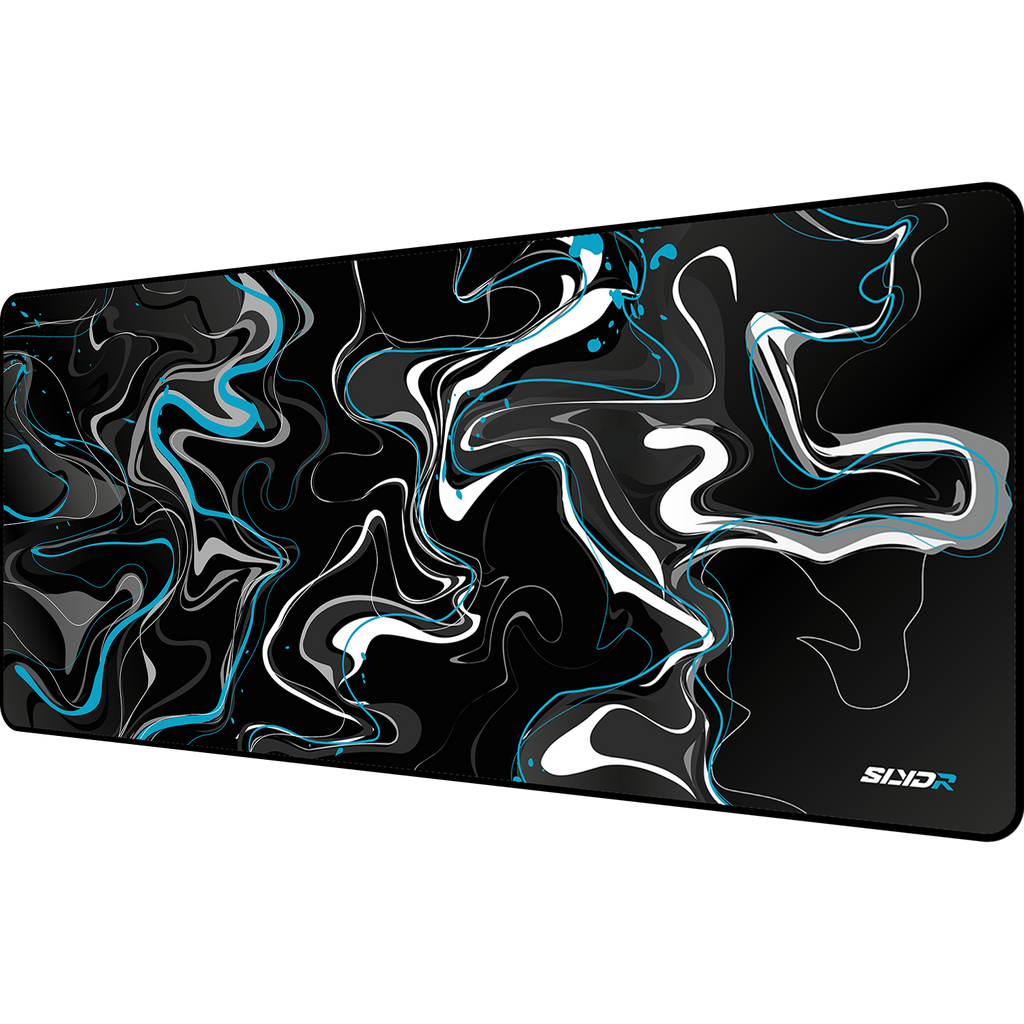 SLYDR Mousepad – Liquid Color: Pulse Blue