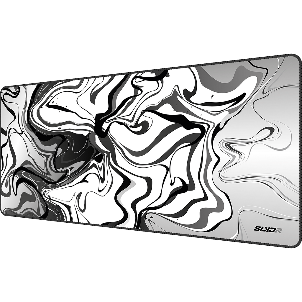 SLYDR Mousepad – Liquid Color: Arctic White